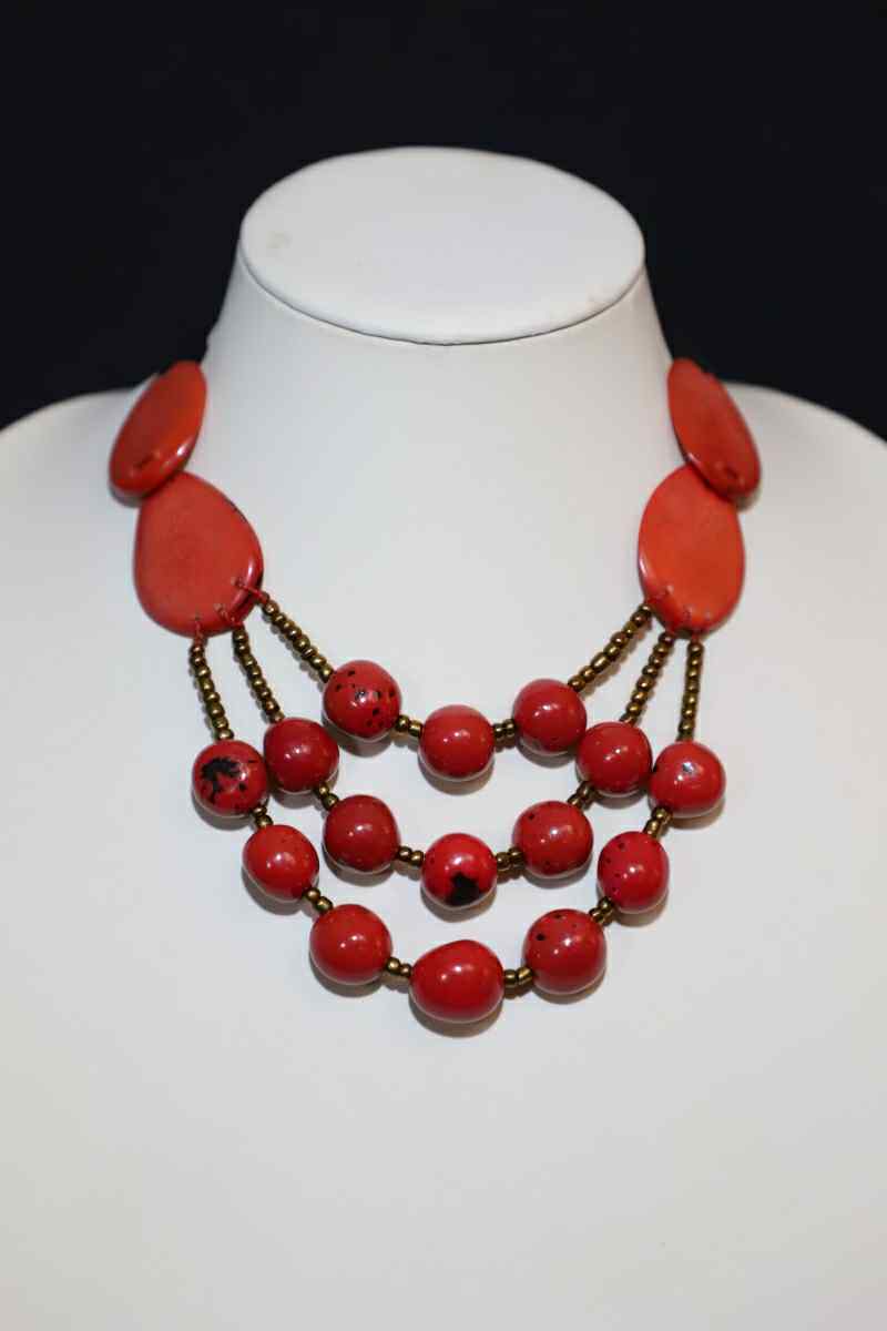 Organic Tagua Necklace
