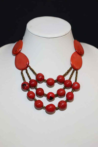Organic Tagua Necklace