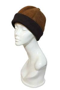 Lambskin Leather Beanie