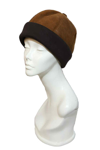Lambskin Leather Beanie