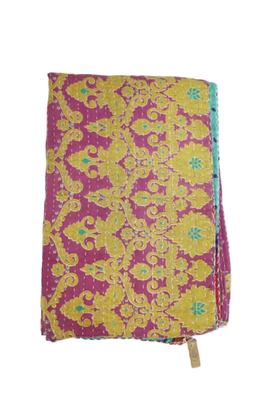 Reversable Khanta Quilt Throw