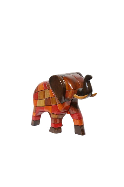 Elephant Puzzle Sculpture