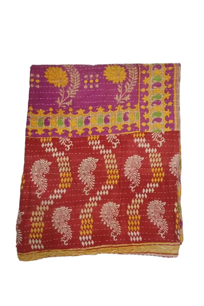 Reversable Khanta Quilt Throw