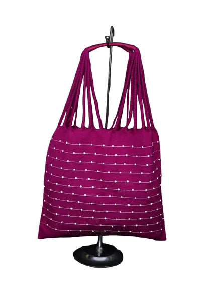 Handwoven Mexican Cotton Tote Bag