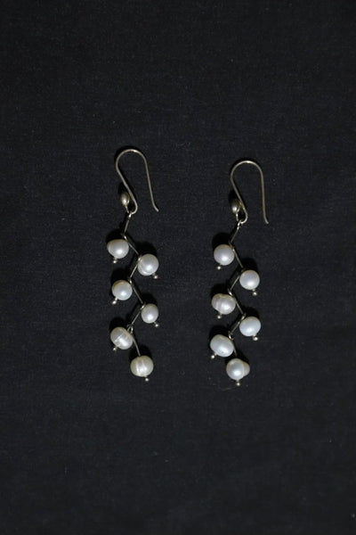 Fresh-Water Pearl Sterling Earrings