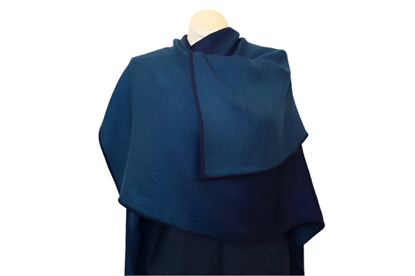 Reversable Baby Alpaca Ruana / Shawl