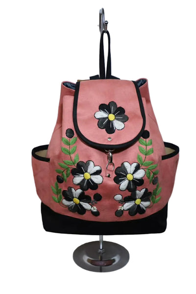 Ayacucho Faux Suede Backpack