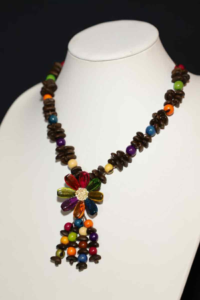 Organic Coffee, Watermelon Seed, Tagua Necklace