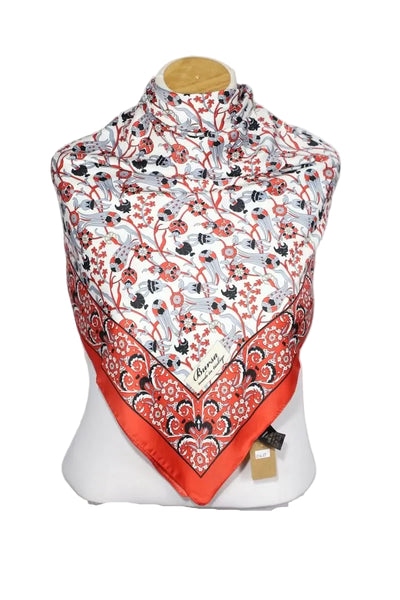 Iznik Tile Pattern Silk Scarves