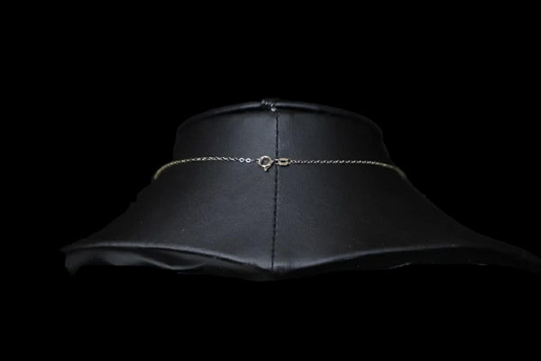 Tiger Eye Cross Necklace and Earring Set