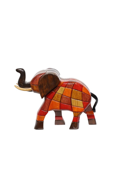 Elephant Puzzle Sculpture
