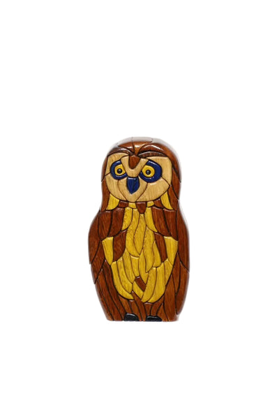 Owl Puzzle Sculpture