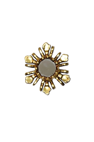 Gold Leaf Decorative Mirror