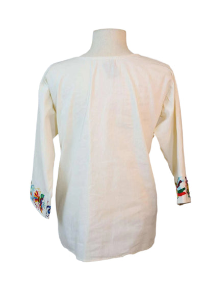 Hand-Embroidered Blouse