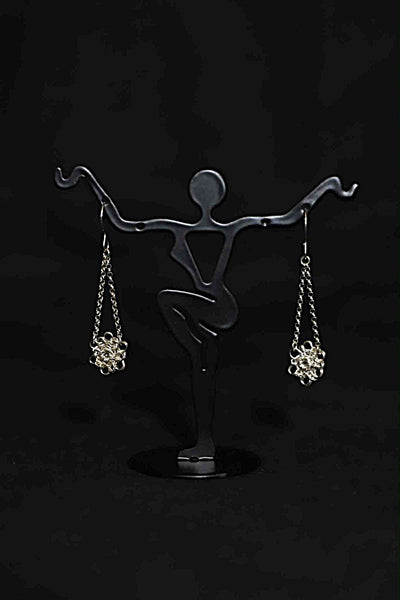 Daisy Beth Wire Crochet Flower Earrings