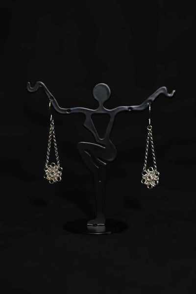 Daisy Beth Wire Crochet Flower Earrings