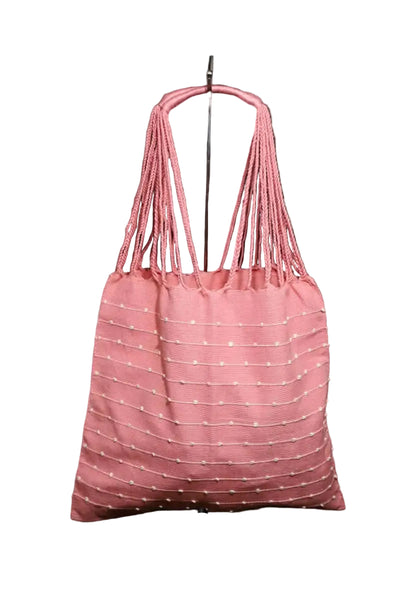 Handwoven Mexican Cotton Tote Bag