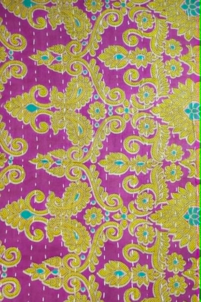 Reversable Khanta Quilt Throw