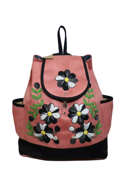 Ayacucho Faux Suede Backpack