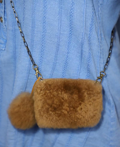 Alpaca Fur Crossbody Bags
