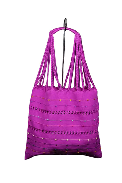 Handwoven Mexican Cotton Tote Bag