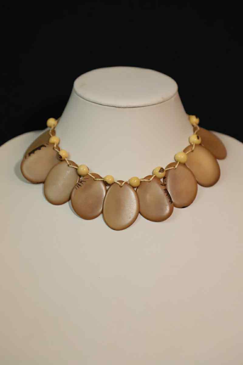 Organic Tagua Necklace