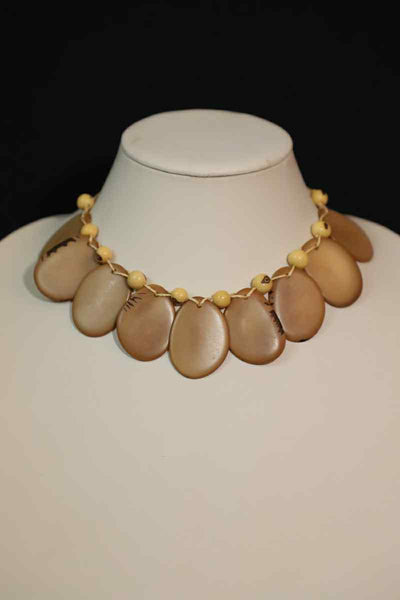 Organic Tagua Necklace