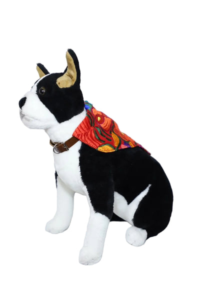 Embroidered Scarf Dog Collar