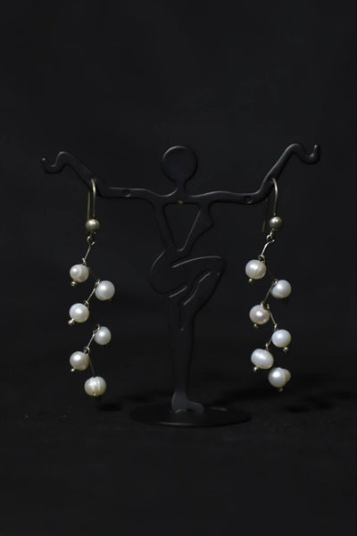 Fresh-Water Pearl Sterling Earrings