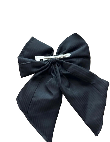 Embroidered Hair Bow