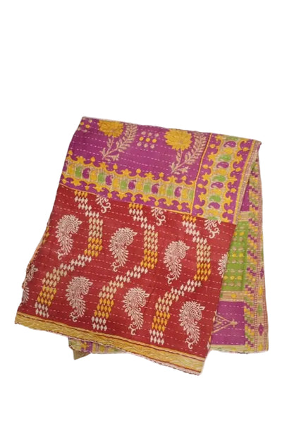 Reversable Khanta Quilt Throw