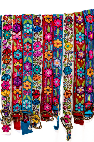 Embroidered Belts