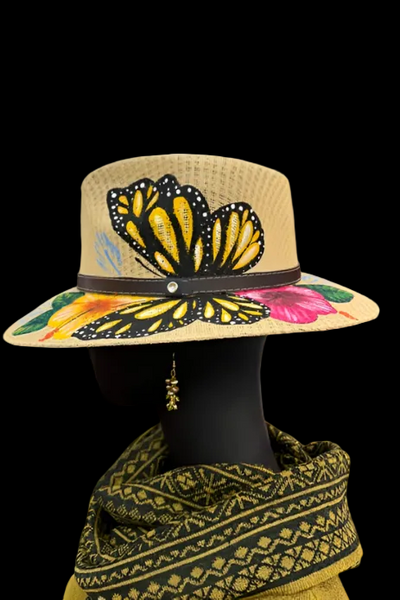 Hand Painted Artisan Hats