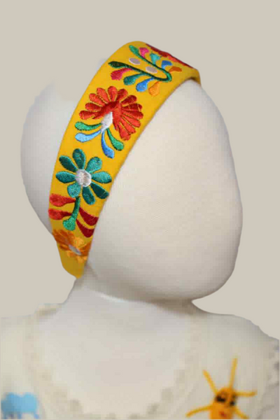 Children's Embroidered Headband