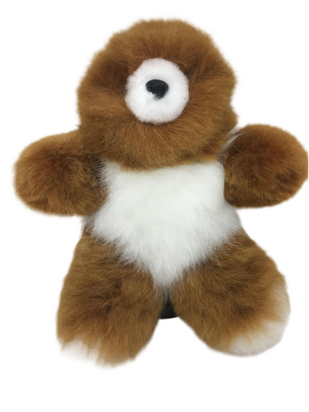 Alpaca Fur Teddy Bear