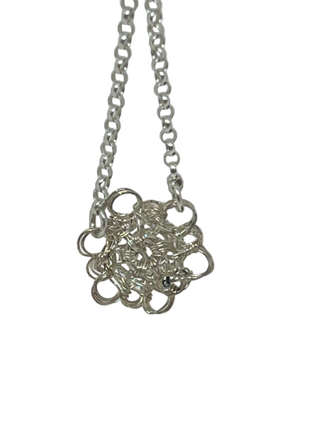 Daisy Beth Wire Crochet Flower Earrings