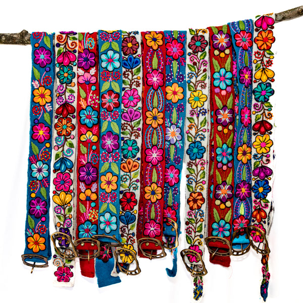 Embroidered Belts