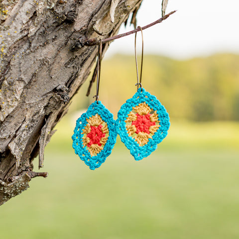 Micro Crochet Earrings