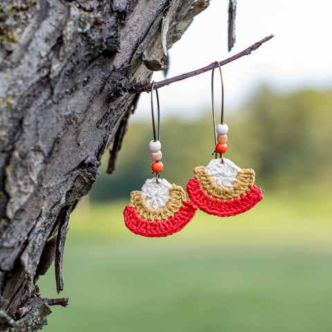 Micro Crochet Earrings