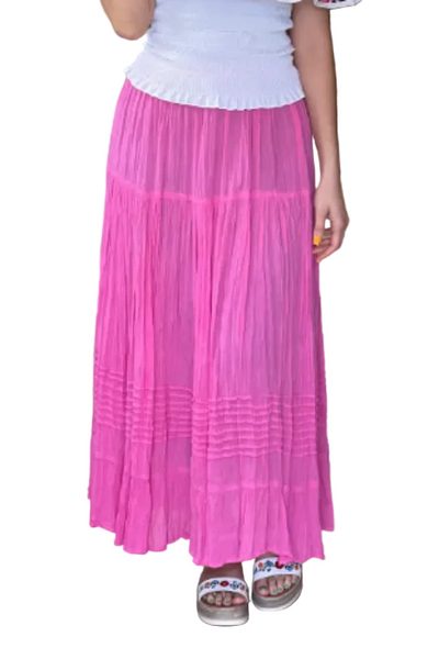 Bohemian Maxi Cotton Skirts