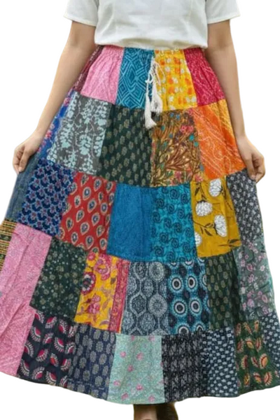 Patchwork Bohemian Skirts