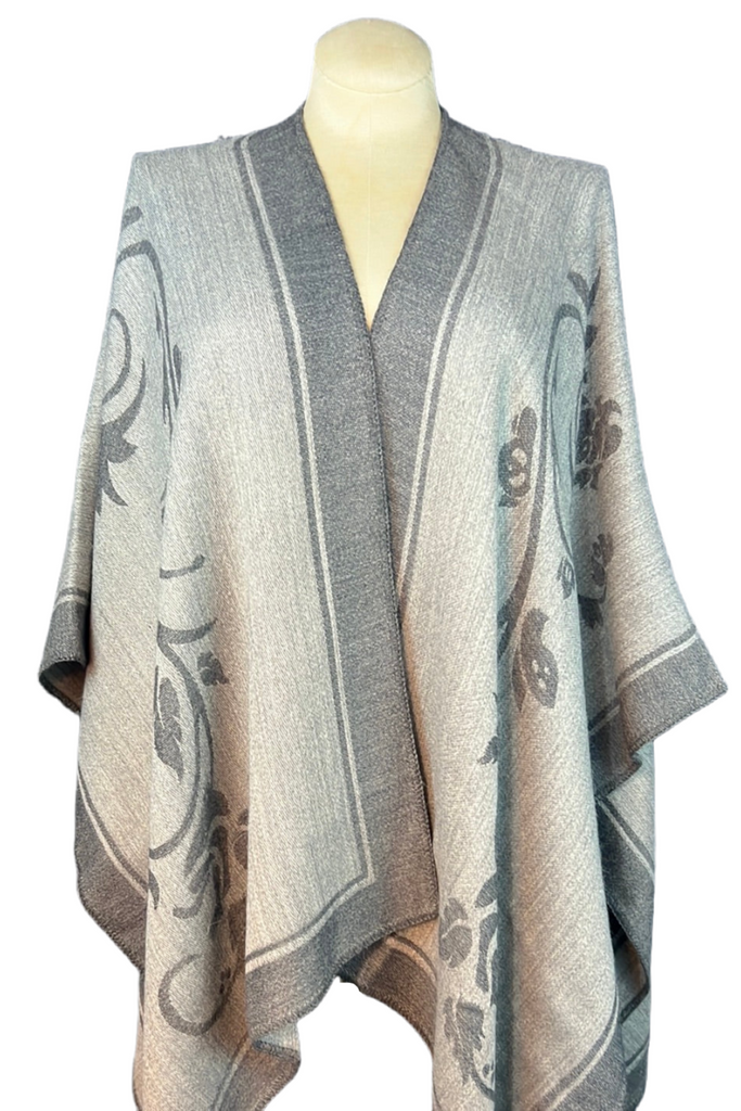 Alpaca Blend Ruana / Shawl – Spearman Artisanry Alpaca Blend Ruana / Shawl – Spearman Artisanry