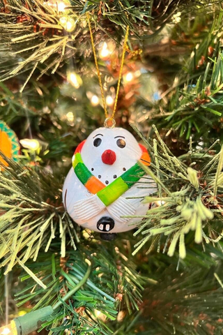 Snowman Gourd