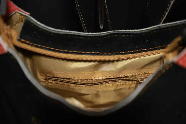 Suede Leather Crossbody Bag
