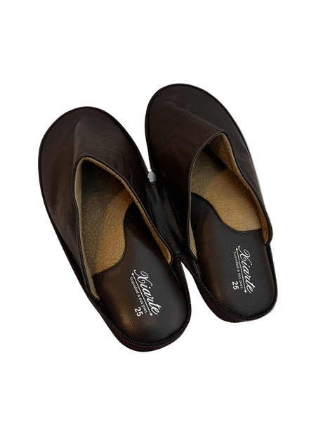 Leather Travel Slippers