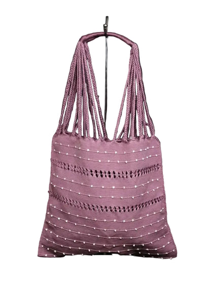 Handwoven Mexican Cotton Tote Bag