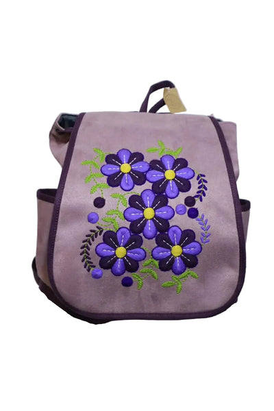 Ayacucho Faux Suede Backpack