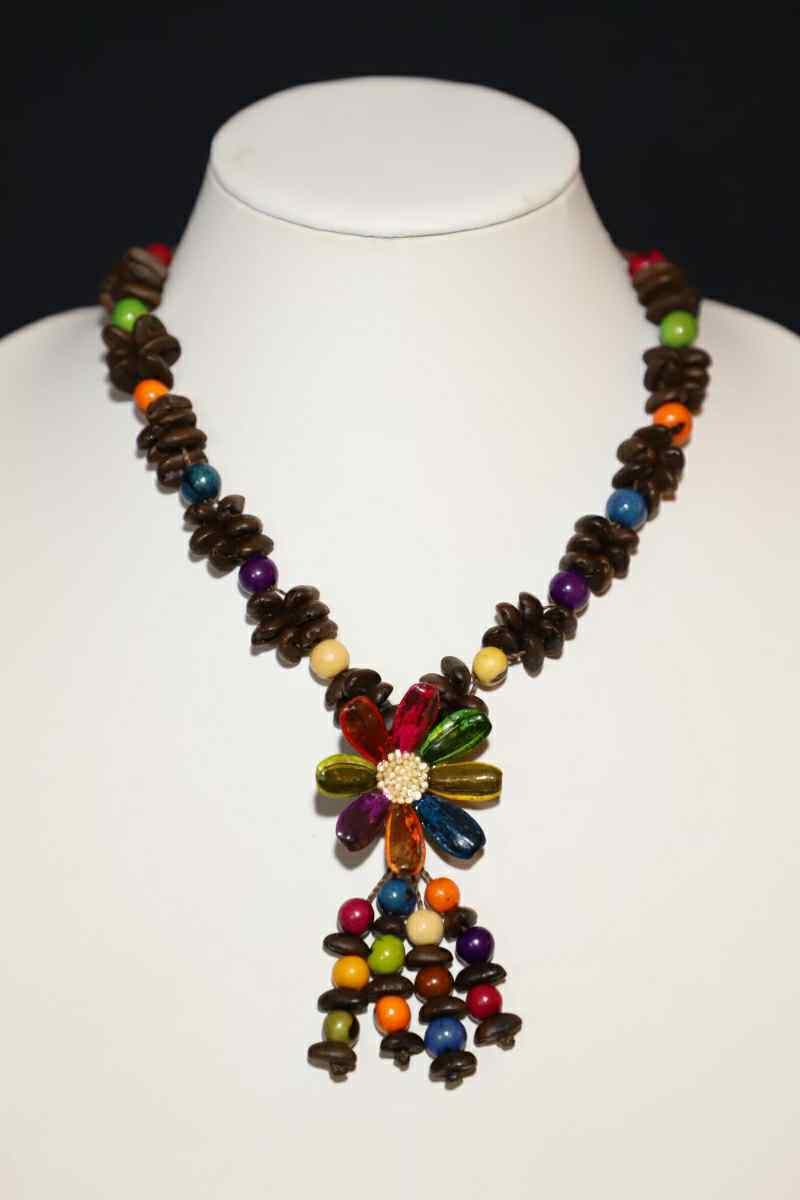 Organic Coffee, Watermelon Seed, Tagua Necklace