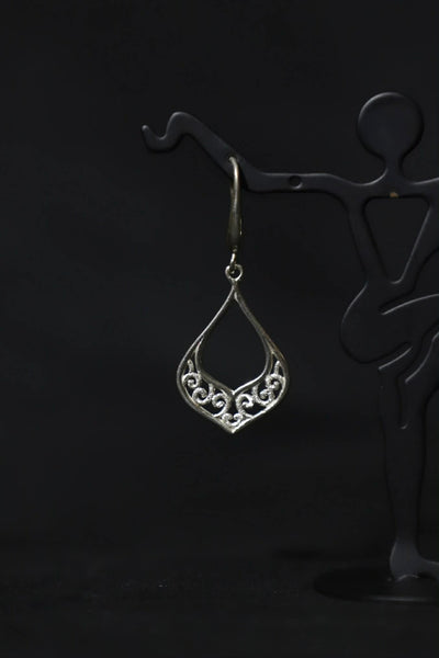 Sterling Silver Filigree Earrings