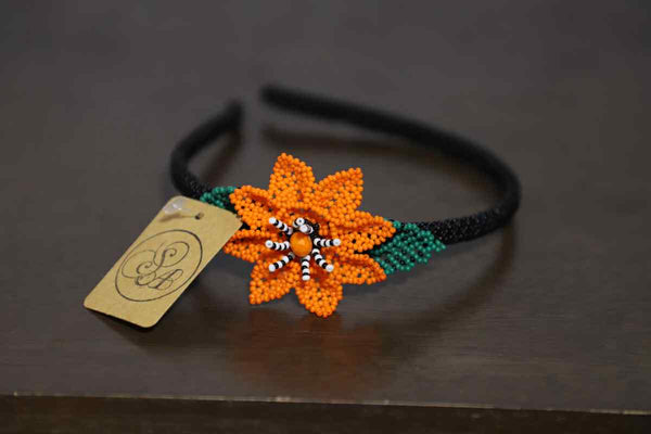 Children's Seed Bead Headband